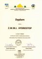 Dyplom za I miejsce w konkursie stoisk na najlepszego wystawcę